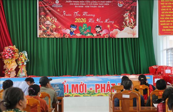 CÔNG TY ĐHĐ: ẤM ÁP NGHĨA TÌNH TỪ CHƯƠNG TRÌNH “XUÂN YÊU THƯƠNG - TẾT ẤM LÒNG” NĂM 2026