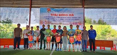 Giải bóng đá kỷ niệm 93 năm ngày thành lập Đoàn tại Bảo Lộc