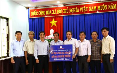 Công ty ĐHĐ tài trợ xây dựng nhà Đại đoàn kết tại huyện Ninh Sơn