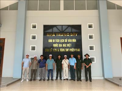 Hội Cựu chiến binh Công ty ĐHĐ về nguồn trong những ngày tháng Tư lịch sử