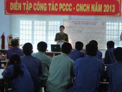 DHD-Tập huấn công tác phòng cháy chữa cháy năm 2013