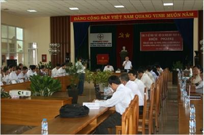DHD tổ chức Hội nghị tổng kết công tác Phòng chống lụt bão năm 2012 